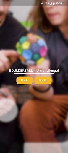 Android application Boulderball screenshort
