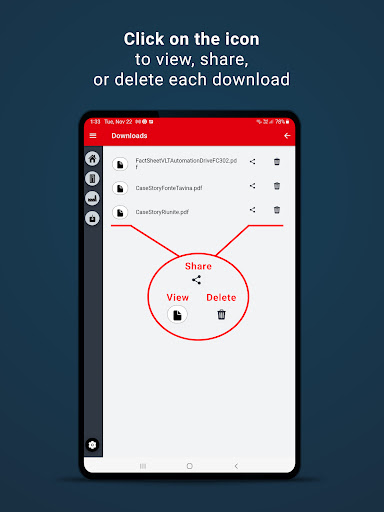 Screenshot of MyDrive® Portfolio