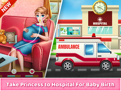 Princess Newborn Baby Shower - Mommy & Babysitter 10 APK screenshots 9