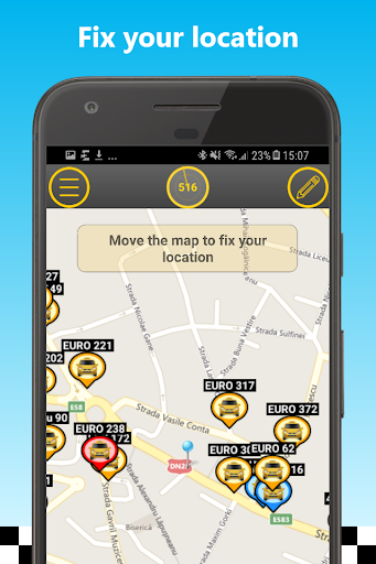 Android application EuroLux Taxi screenshort