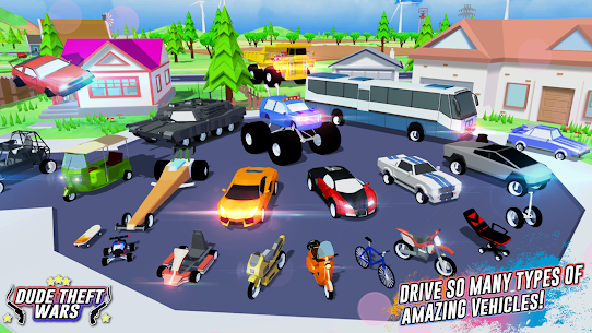 Dude Theft Wars MOD APK (All Characters Unlocked) 3