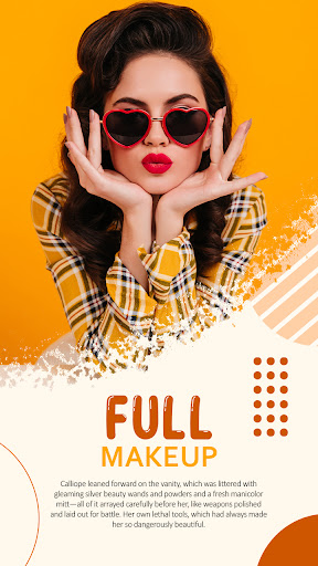 Android application Selfie Makeup Camera Face App screenshort