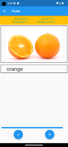 Flashcard Deck lite Screen 2