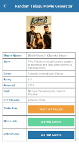 Random Telugu Movie Generator