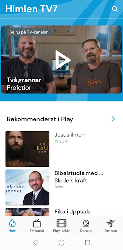 Android application Himlen TV7 screenshort