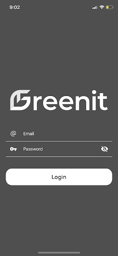 Android application Greenit Supplier screenshort