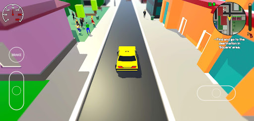 Android application Taxi Racer screenshort