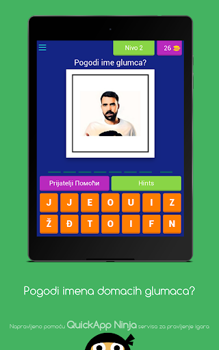 Kviz pogodi imena glumaca