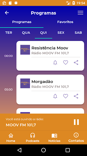 Rádio MOOV FM 101,7 Screen 3