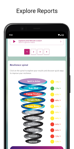 Resilience App Screen 2