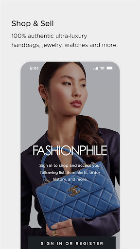 Android application FASHIONPHILE screenshort