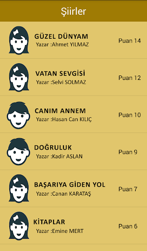 Genç Kalemler Screen 2