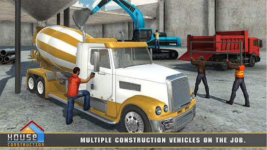 City House Construction Simulator Excavator Games screenshots 10
