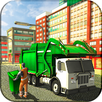 Garbage Truck Simulator Trash Cleaner Games