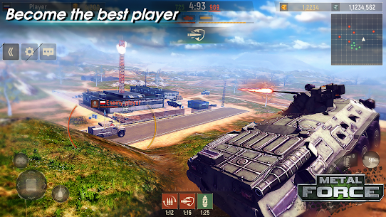 Metal Force: Army Tank Games 2