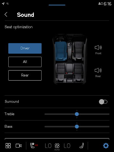 Drive Mode Screen 3