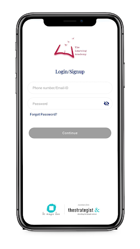 Android application The Learning Academy screenshort
