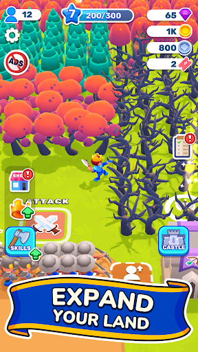 Royal Lands - Save The King Mod APK screenshot 5 - game app interface