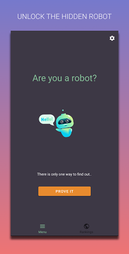 Android application Are you a robot? screenshort