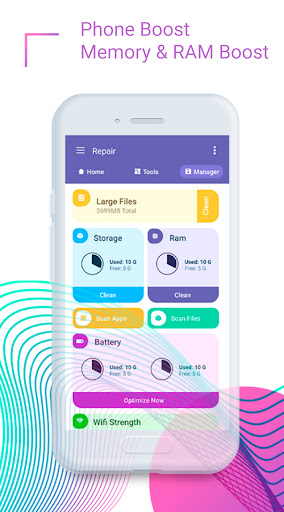 Androidの修復システム：Phone Cleaner＆Booster
