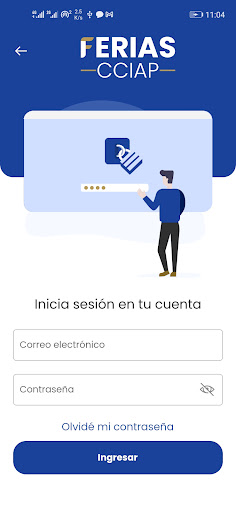 Android application Ferias CCIAP screenshort