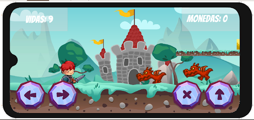 Android application C&M Runner Plataformas 2D screenshort