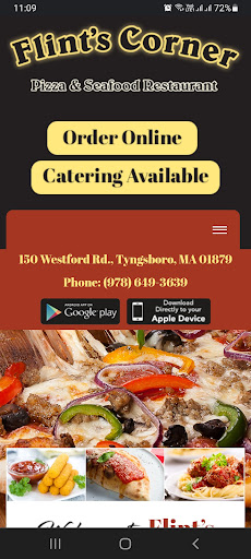 Flints Corner Pizza Screen 2