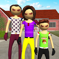 Virtual Stickman Family Life Adventure: Stick Game