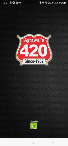Android application Agrawal Papad screenshort