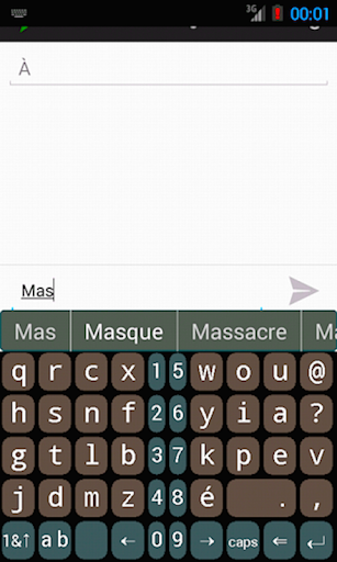 Android application B16x2 French Prediction screenshort