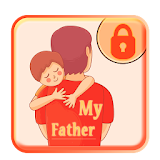 Father watercolor theme icon