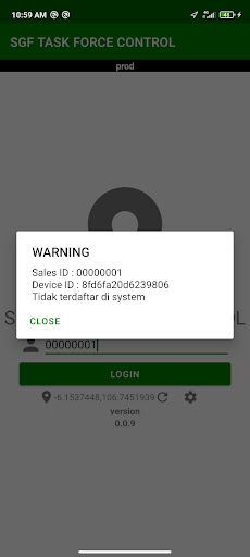 SGF Task Force Control