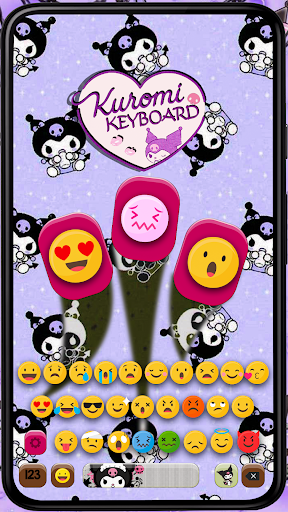 Cute Kuromi Keyboard Screenshot 4 - AppWisp.com