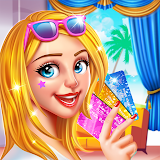Rich Girls Hotel Shopping Game icon