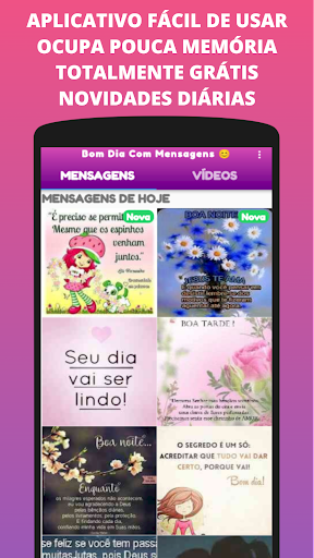 Bom Dia Com Mensagens e Vídeos Screen 3
