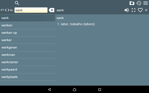 Portugese Dutch Dictionary