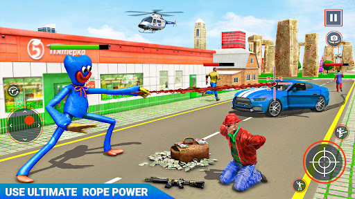 Scary Doll Rope Hero Game 3d screenshots 1