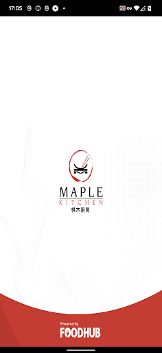 Android application Maple Kitchen screenshort