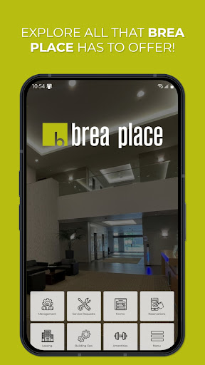 Android application Brea Place screenshort