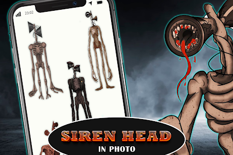 Scary Siren Head Photo Editor