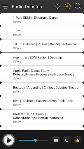 Dubstep Radio FM AM Music Screen 3