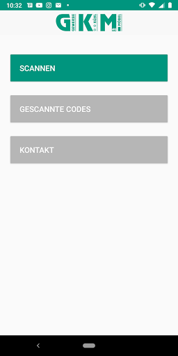 Android application GKM Scanner screenshort