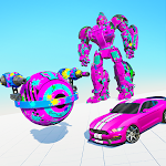 Cover Image of Download Paintball Robot Transform: Robot car Games 1.1 APK