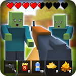 Cover Image of 下载 Zombie Craft Survival 3D: Free Shooting Game 44.3 APK