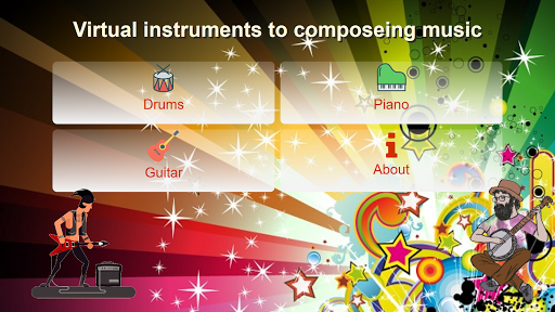 Android application Virtual Instruments screenshort