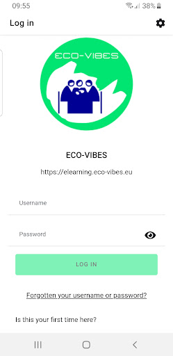 Android application ECO-VIBES screenshort