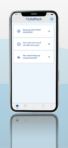 Android application MySalPack screenshort