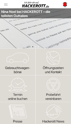 Android application SEAT und ŠKODA von HACKEROTT screenshort