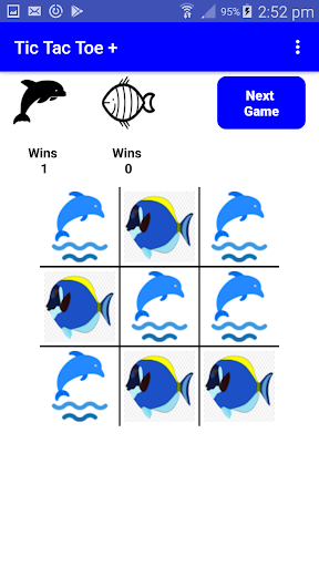 Android application Tic Tac Toe / Tic Tac Draw screenshort