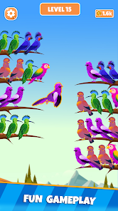 Bird Sort: Color Sort Puzzle  screenshots 6